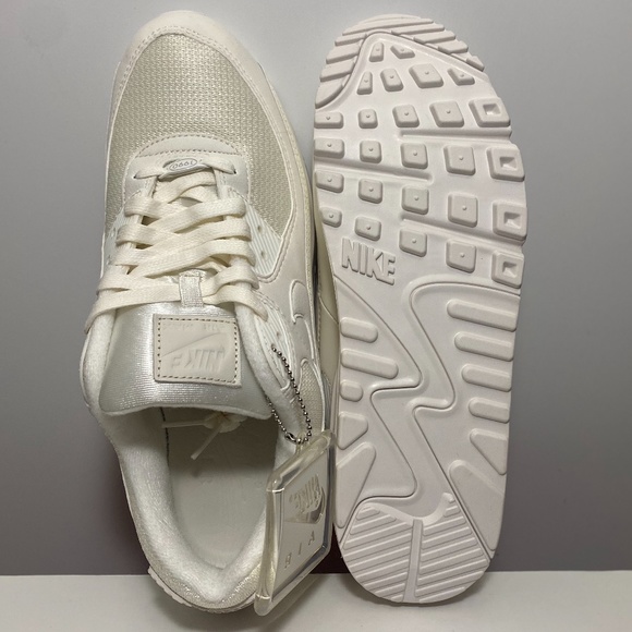 NIKE AIR MAX 90 NRG SAIL WHITE LEATHER Multiple S. - Picture 6 of 6